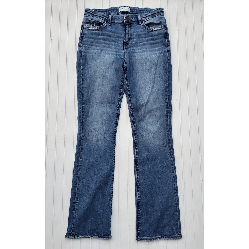BKE Payton Universal Fit Mid-Rise Tailored Bootcut Jeans Blue 30x33.5